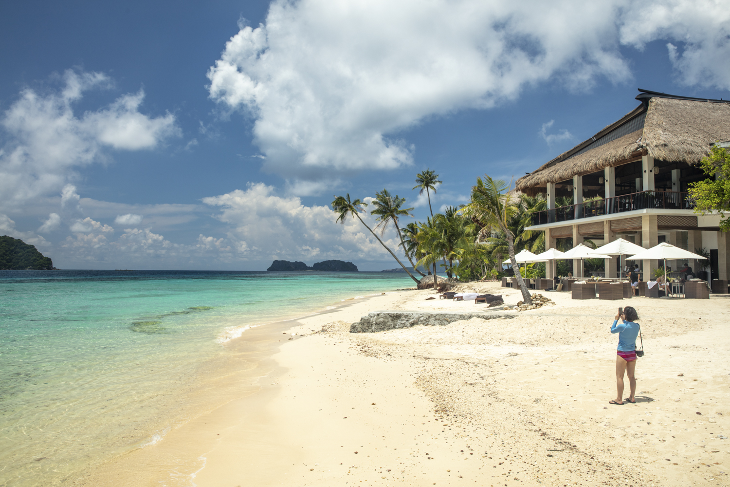 tropical paradise travel idea