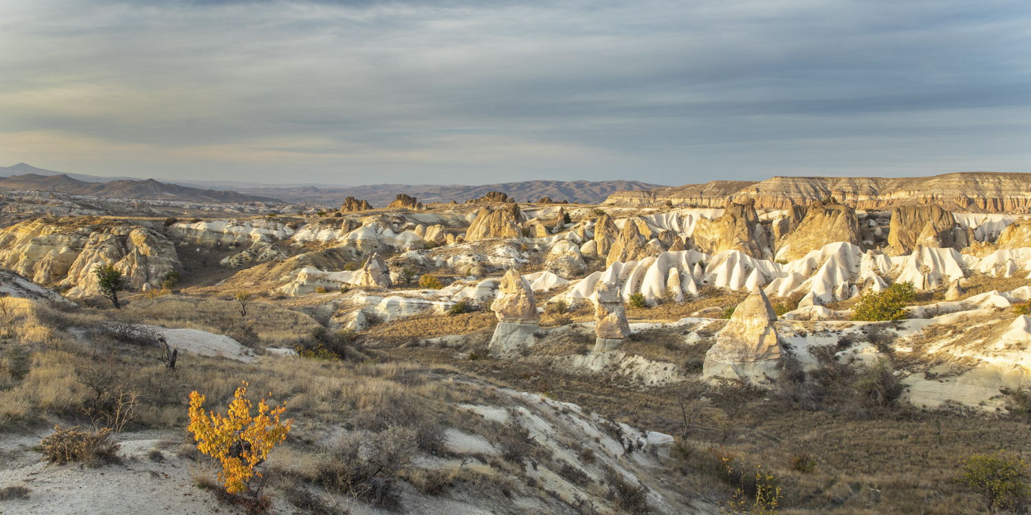 panorama of rock formations