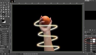 Create Light Beams in GIMP that Glow Without Any Plug-ins