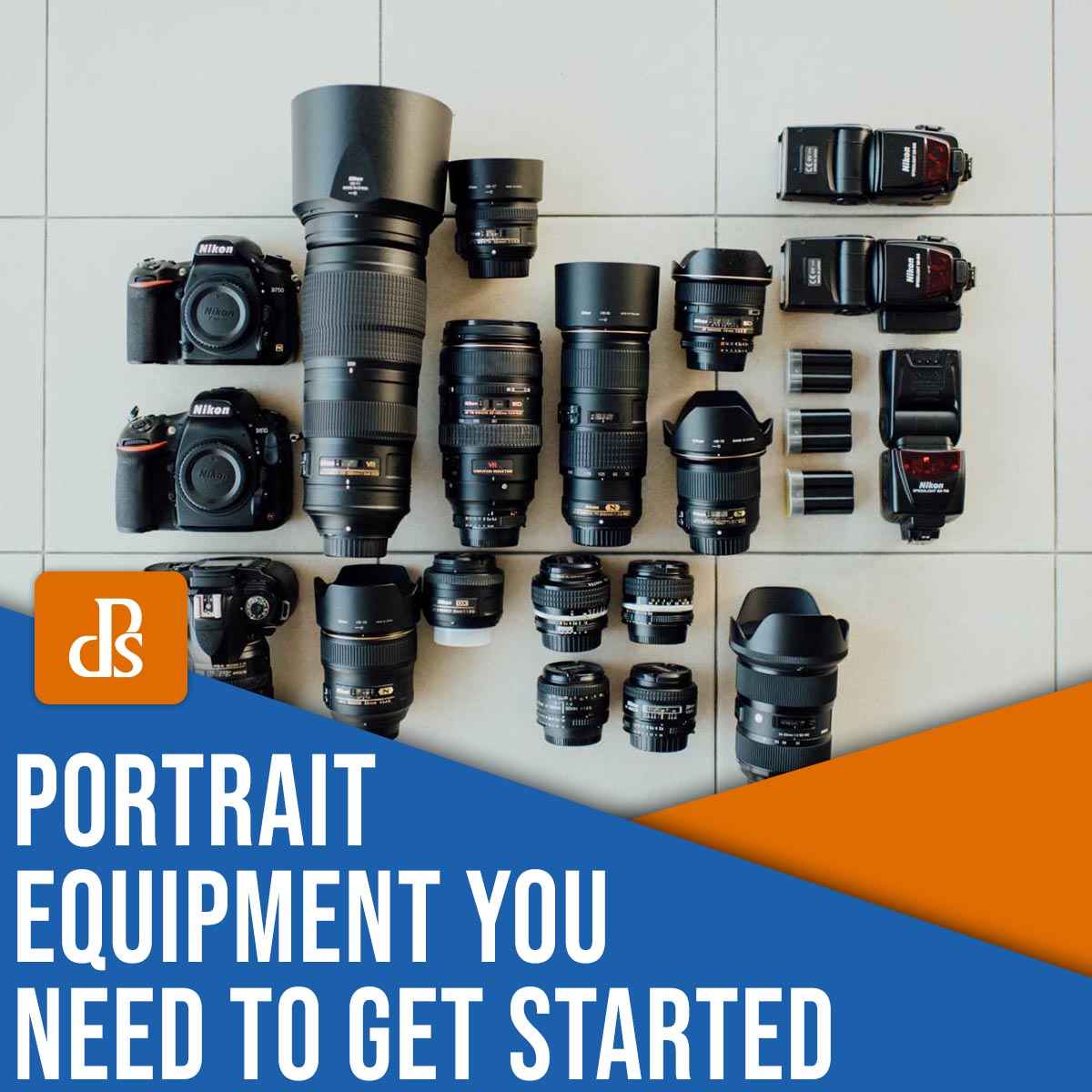 portrait photography equipment you need to get started
