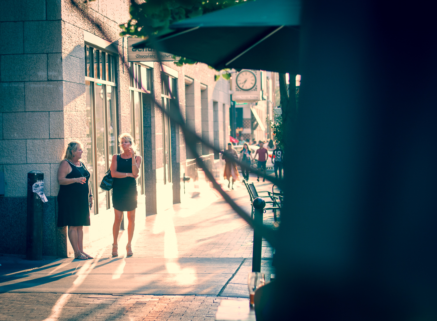 low angle street photography