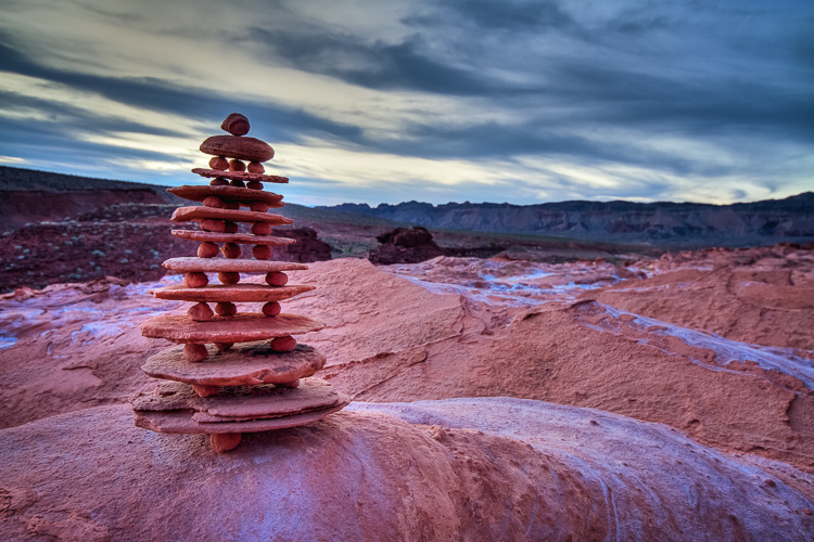 Wide-angle landscape photography